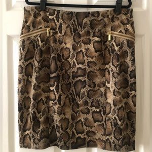 Michael Kors Mamba Snake Pencil Skirt